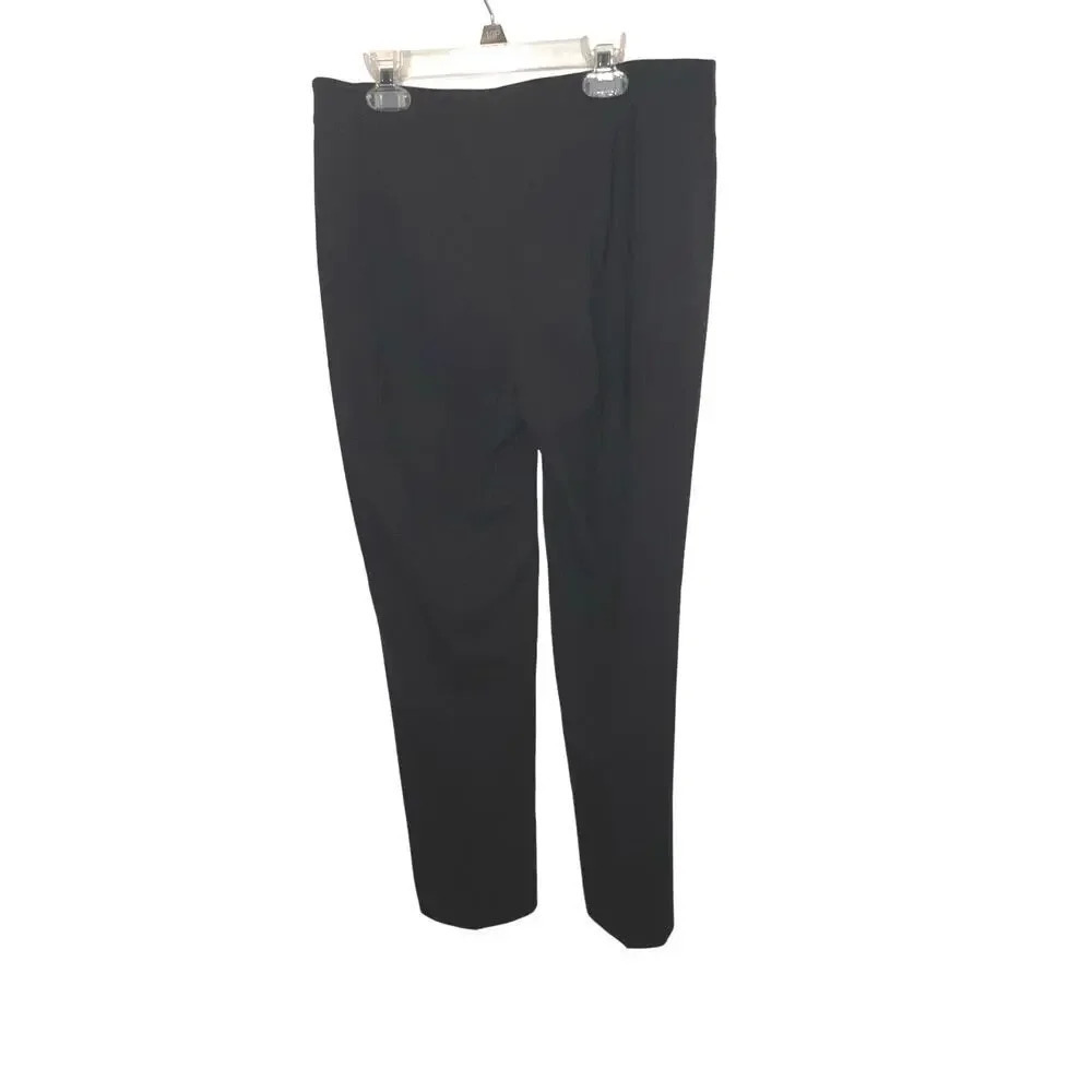 Lafayette 148 New York Barrow Virgin Wool ‎ straight leg career pants Sz 8.